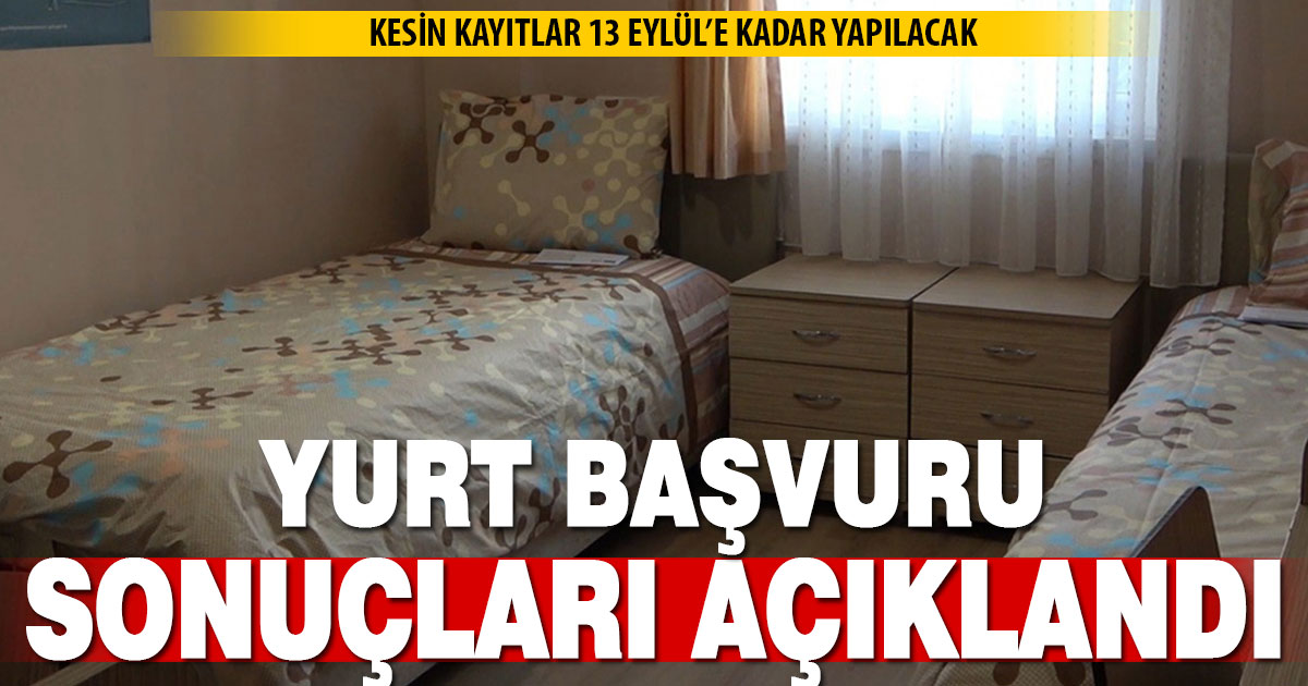 GSB yurt başvuru sonuçları açıklandı