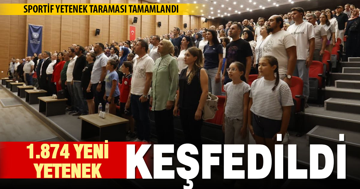 Denizli’de yetenek tarama yarışmaları devam ediyor: Bin 874 yeni yetenek keşfedildi