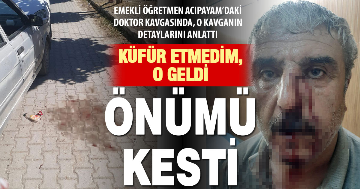 Emekli öğretmen, doktor ile aralarında yaşanan mesai kavgasının detaylarını anlattı