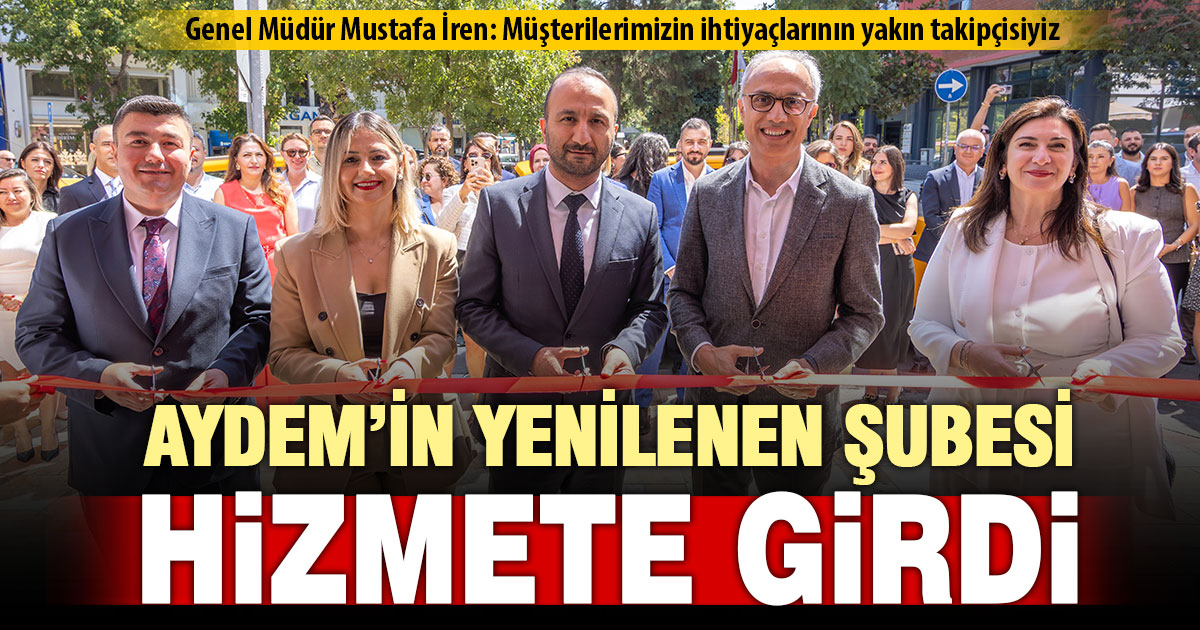 Aydem Perakende ve Gediz Perakende yenilenen şubeleriyle müşteri deneyimini güçlendiriyor  