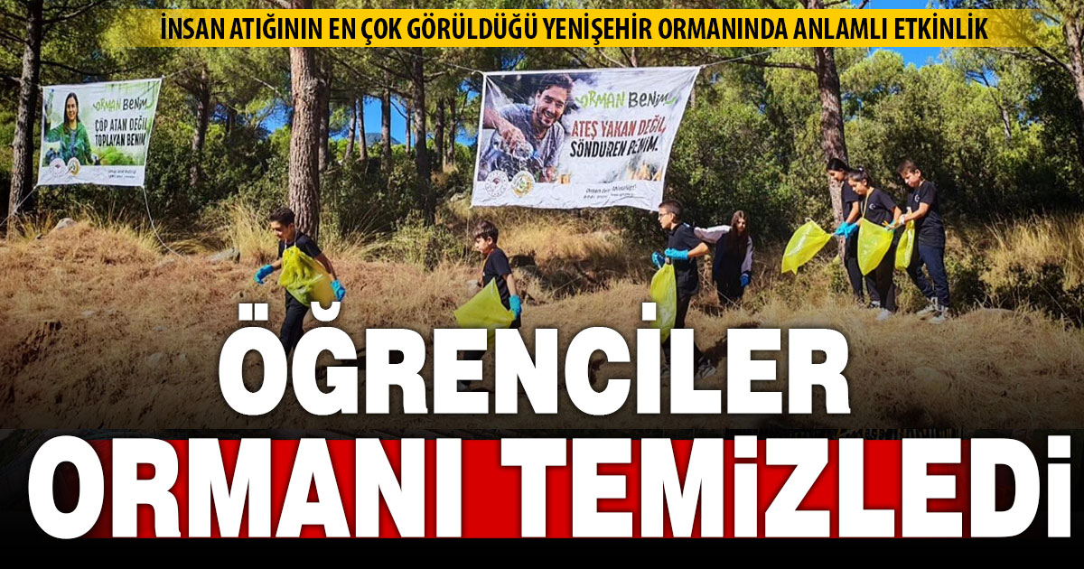 Denizli’nin akciğerleri öğrencilere emanet