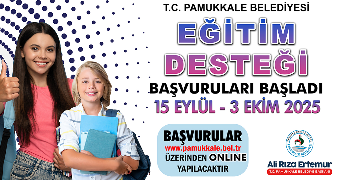 DESTEK BAŞVURULARINDA SON GÜN 3 EKİM