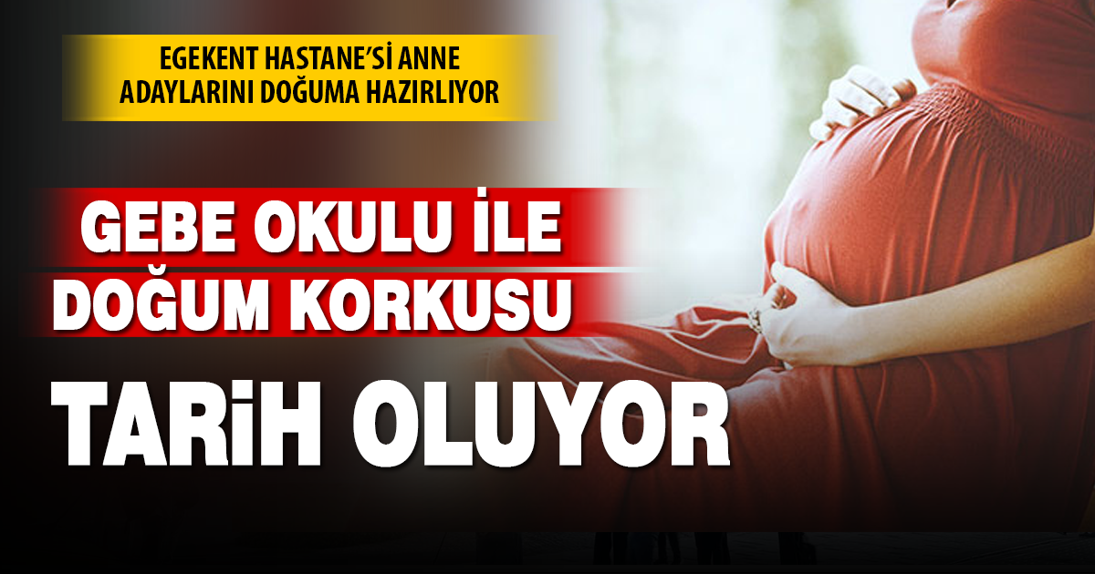 Gebe okulunda bilinçlenen anne doğumda çok daha güçlü ve sakin oluyor