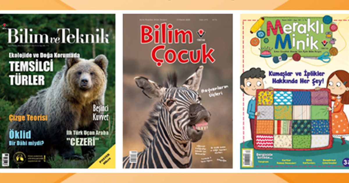 İlk ve ortaokul öğrencilerine ‘ücretsiz’ bilim dergisi aboneliği