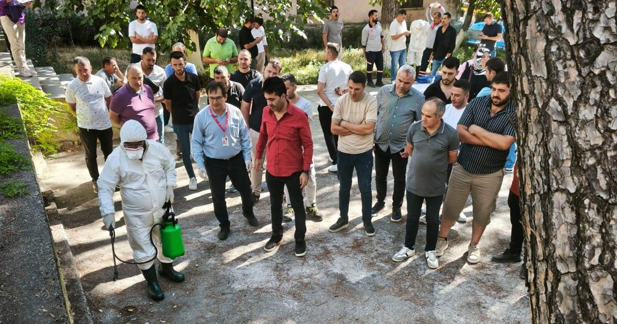 Denizli’de biyosidal ürün uygulama eğitimi