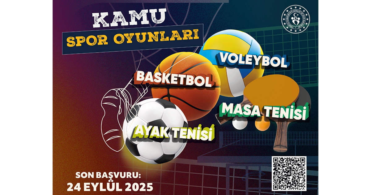Kamu spor oyunları başlıyor