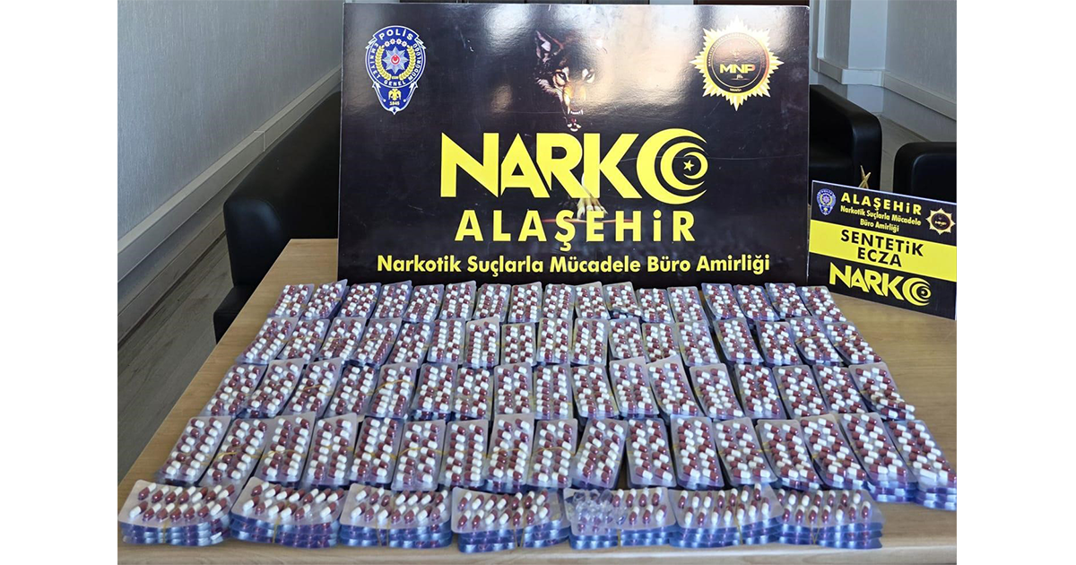 4 bin 191 sentetik hap ele geçirildi