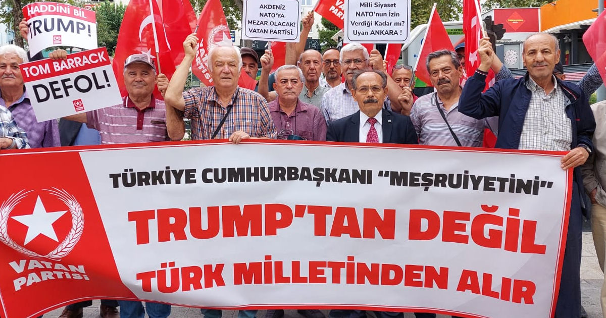 Vatan Partisi’nden ‘meşruiyet’ eylemi