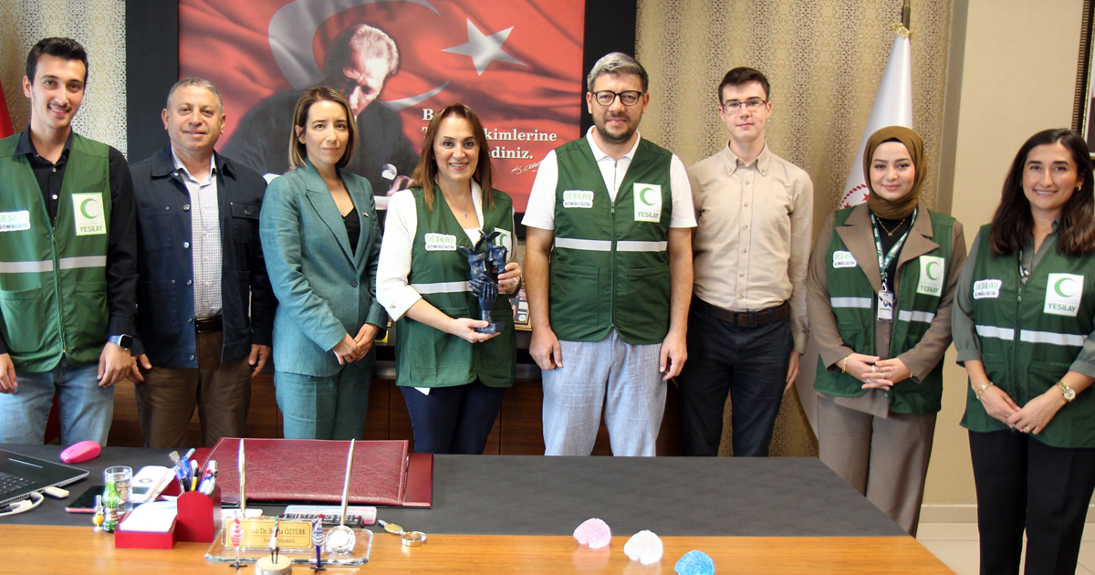 Yeşilay’dan Denizli İl Sağlık Müdürlüğü’ne Ziyaret