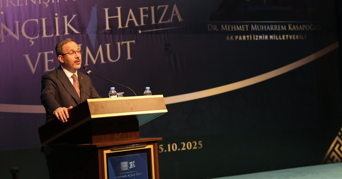 AK Parti’li Kasapoğlu: “Filistin davası, insanlık onurunun davasıdır”