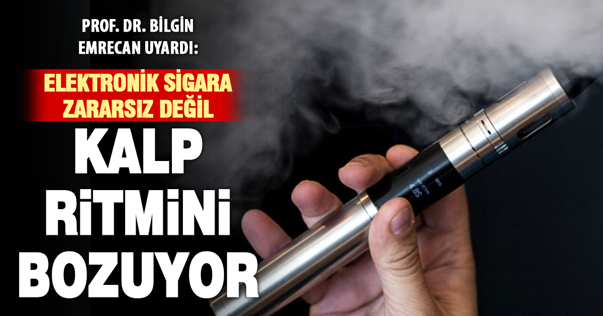 Elektronik sigarada yanlış güven hissi
