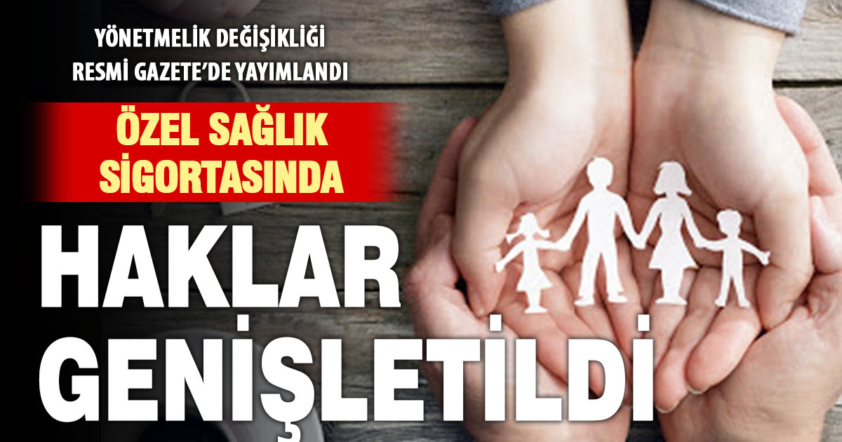 Özel sağlık sigortalarında önemli değişiklikler: 1 Ocak 2026’da yürürlüğe giriyor
