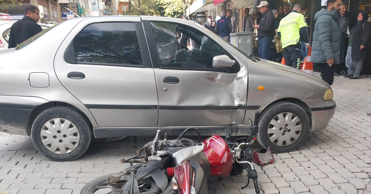 Tavşanlı’da trafik kazası: 2 yaralı