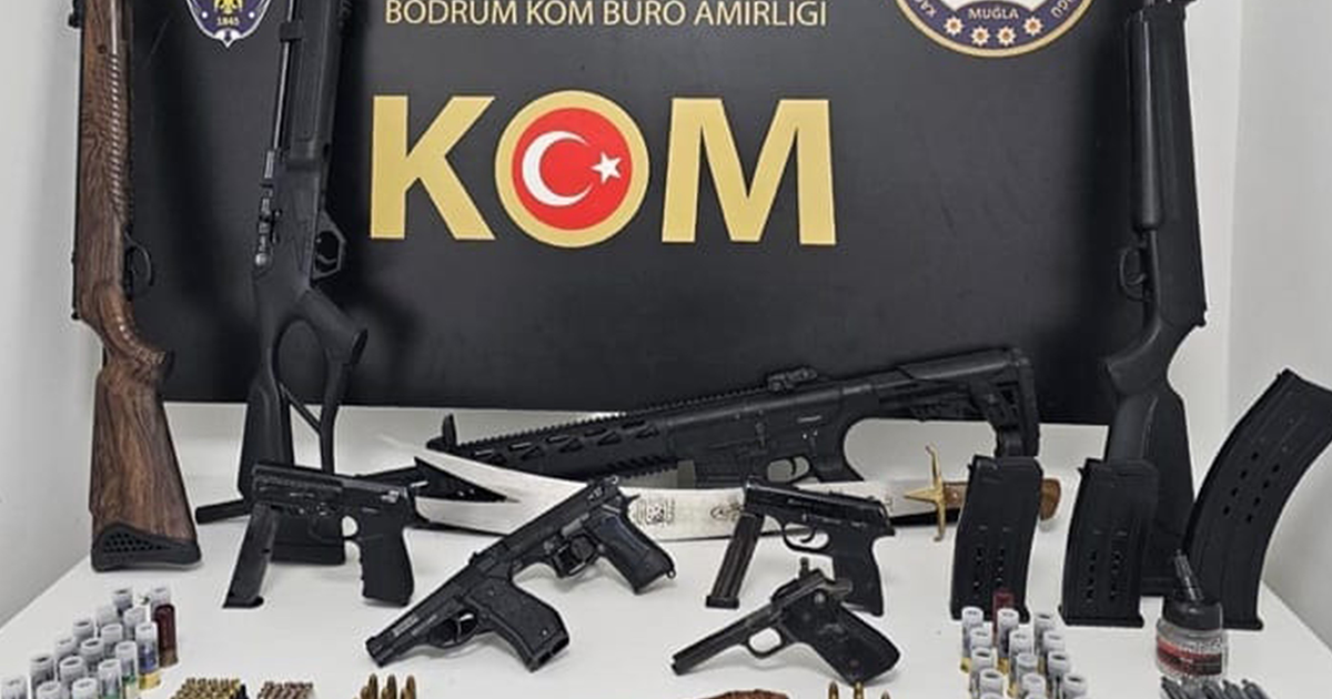 Silah operasyonu: 4 tutuklama