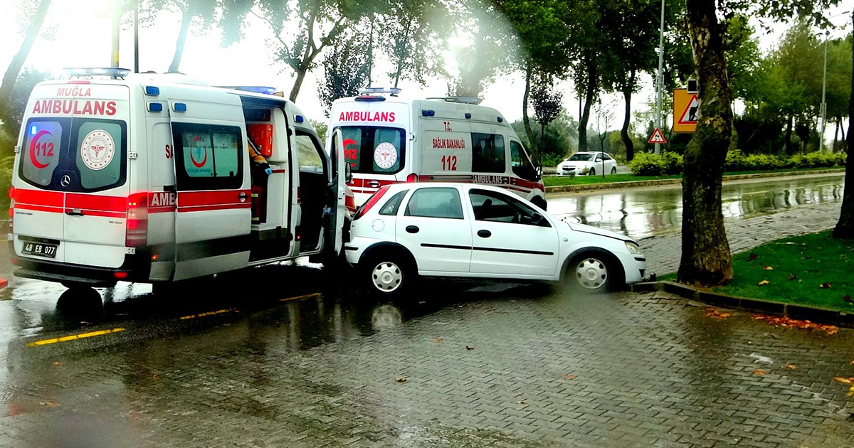 Trafik kazası: 3 yaralı