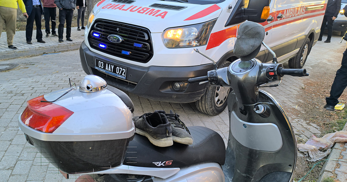Motosiklet sürücüsü hayatını kaybetti