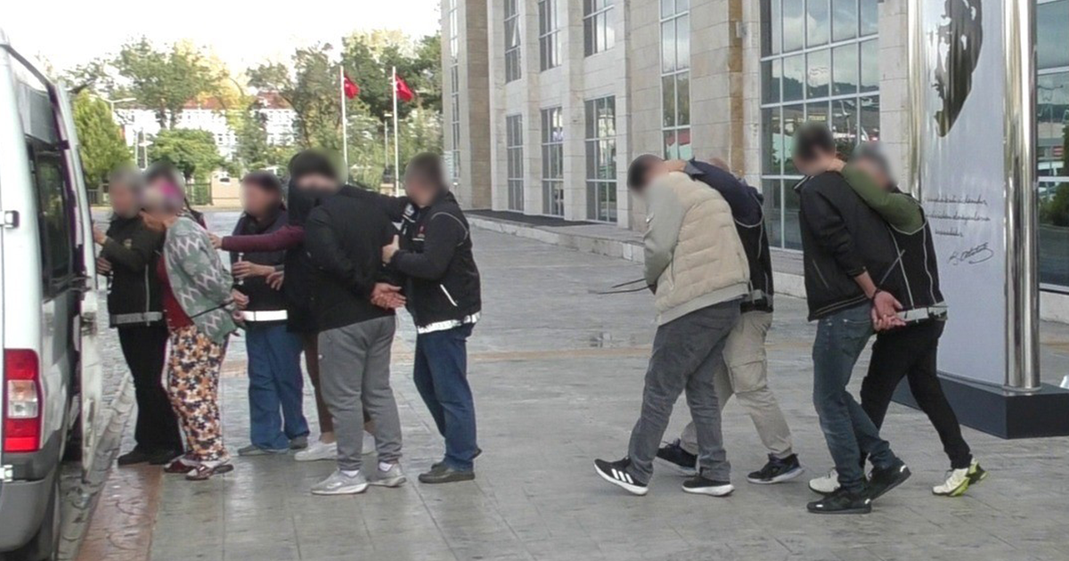 Uşak’ta uyuşturucu operasyonunda 7 kişi tutuklandı