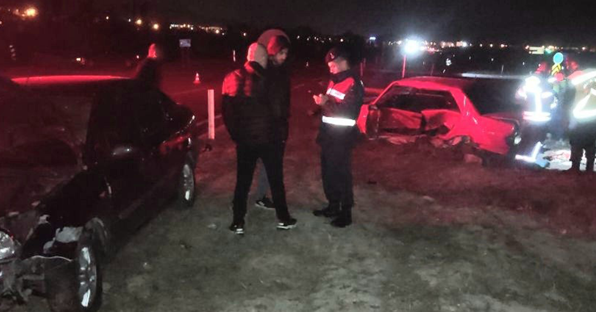 Trafik kazası: 6 yaralı