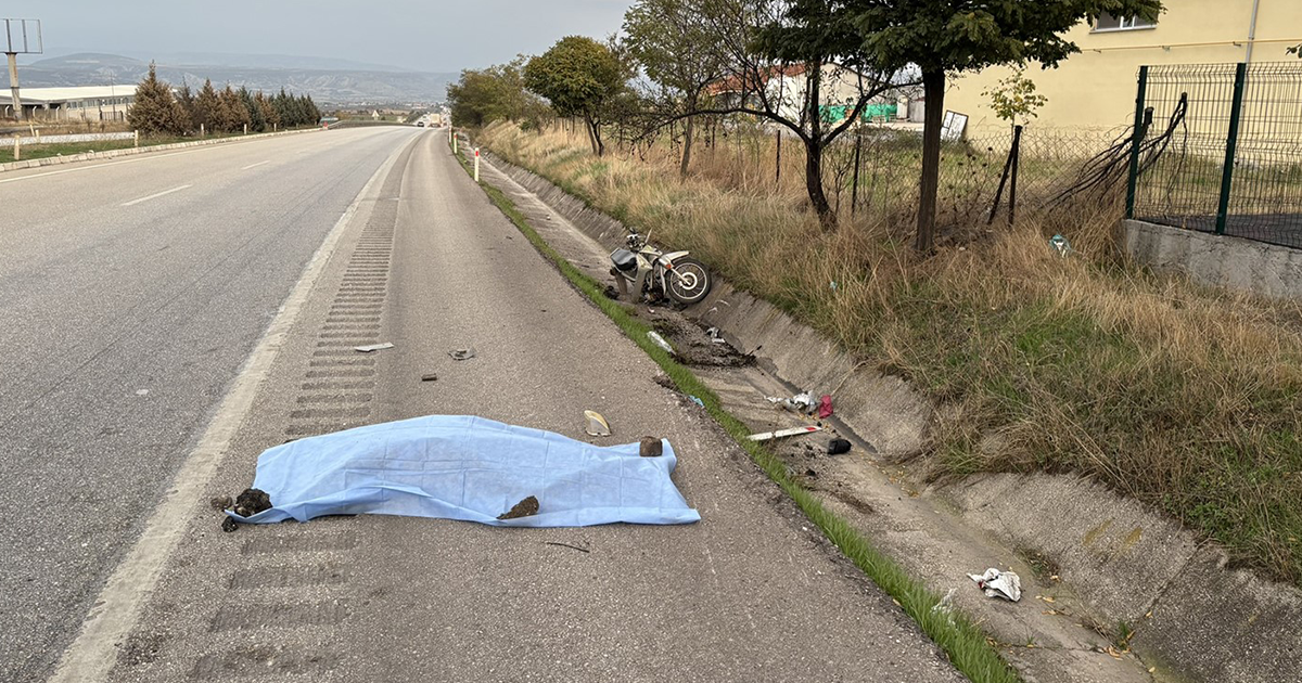 Trafik kazası: 1 ölü
