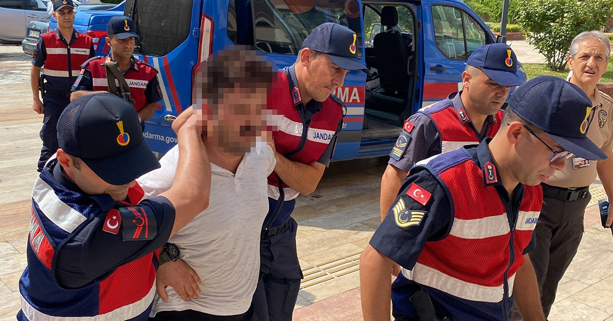 Eşinin boğazını keserek öldüren cani koca yeniden yakalandı