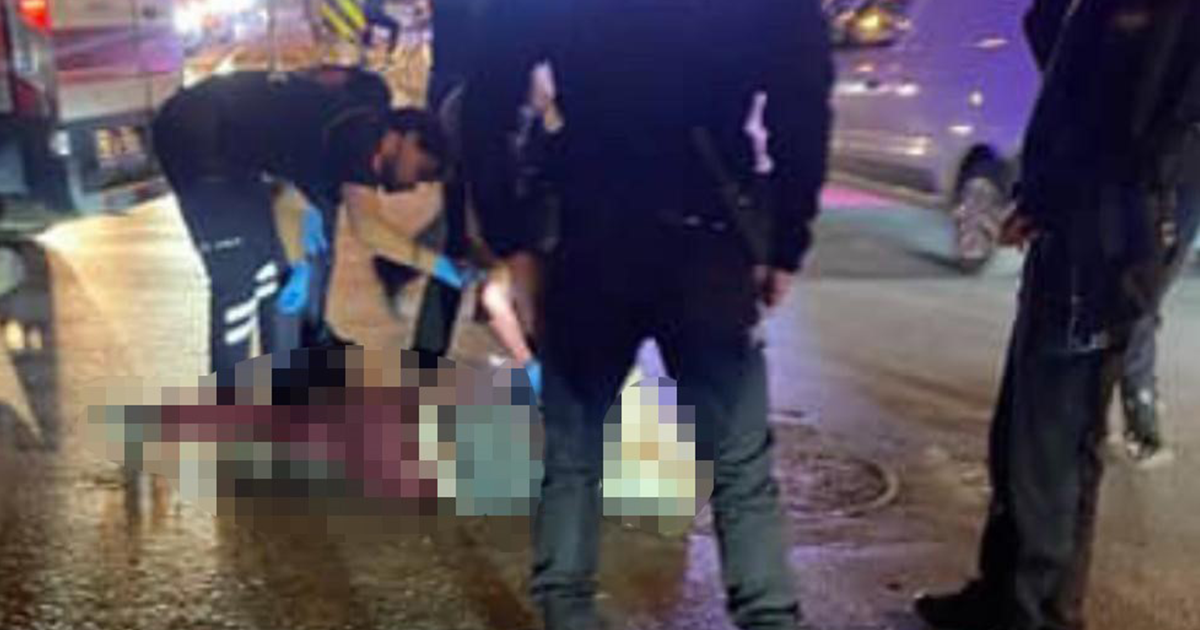 Vidanjörün altında kalan motosiklet sürücüsünün acı sonu