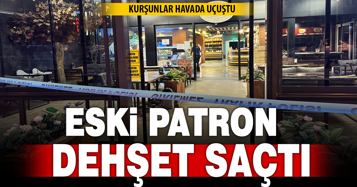 Denizli’de eski iş yeri sahibi dehşet saçtı; 1 yaralı