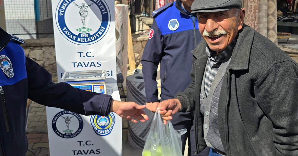 Tavas’ta pazar yerlerinde “Tartı kontrol noktası” dönemi