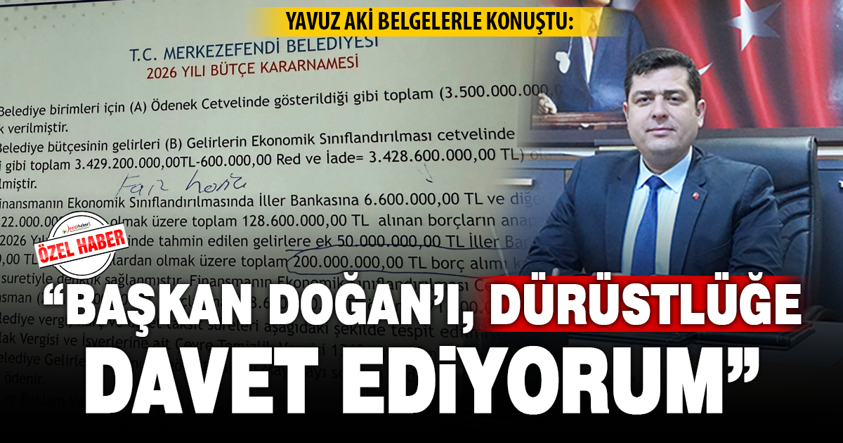 YAVUZ AKİ’DEN BELGELİ İDDİALAR