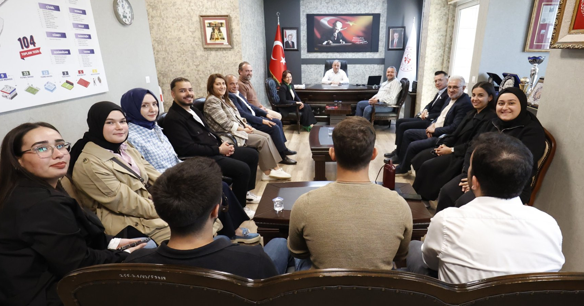 Kızılay’dan İl Müdürü Erdoğan’a ziyaret