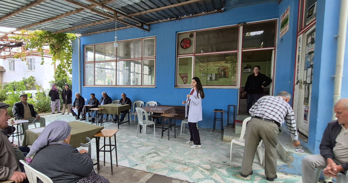 Güney’de vatandaşlara hipertansiyon ve diyabet eğitimi