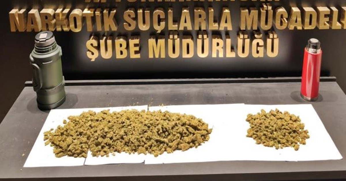 Yolcu otobüsünde 600 gram uyuşturucu madde ele geçirildi