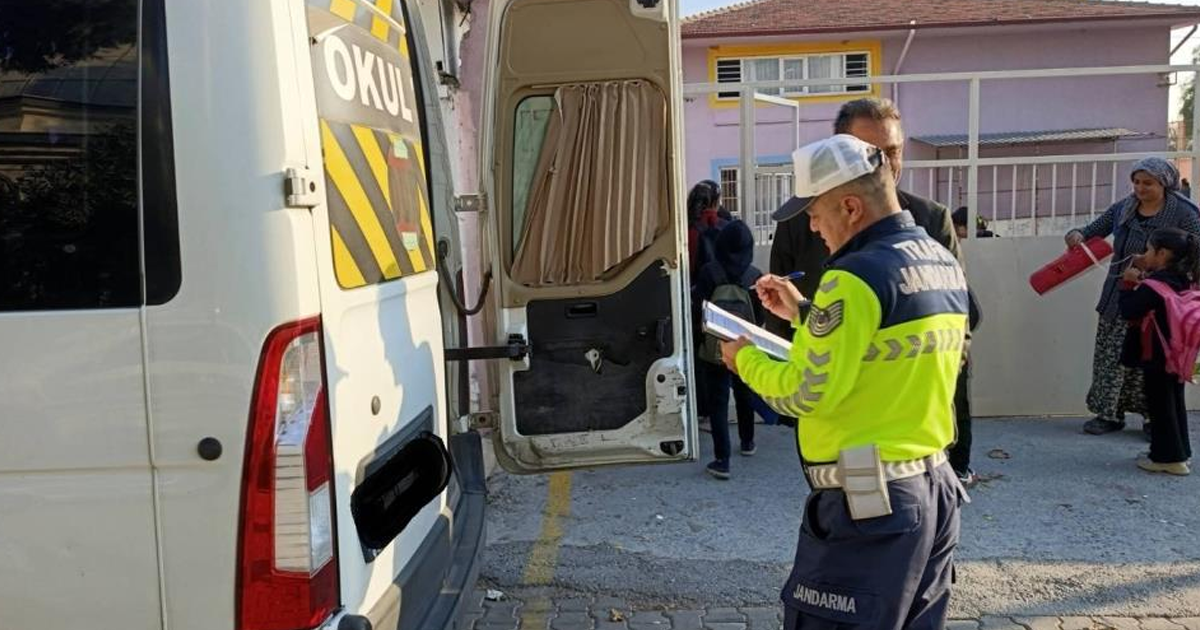 Okul servisleri denetlendi
