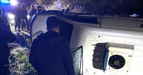 Polisten kaçarken kaza yapınca yakalandı
