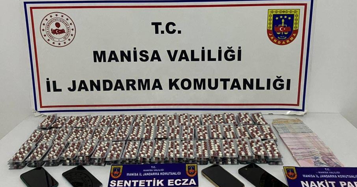 Manisa’da uyuşturucu operasyonu