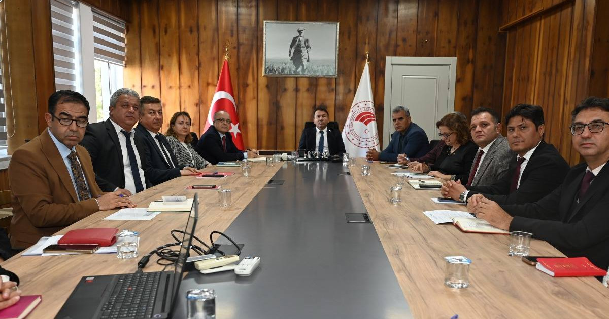 Denizli İl Tarım ve Orman Müdürlüğü haftalık koordinasyon toplantısını gerçekleştirdi