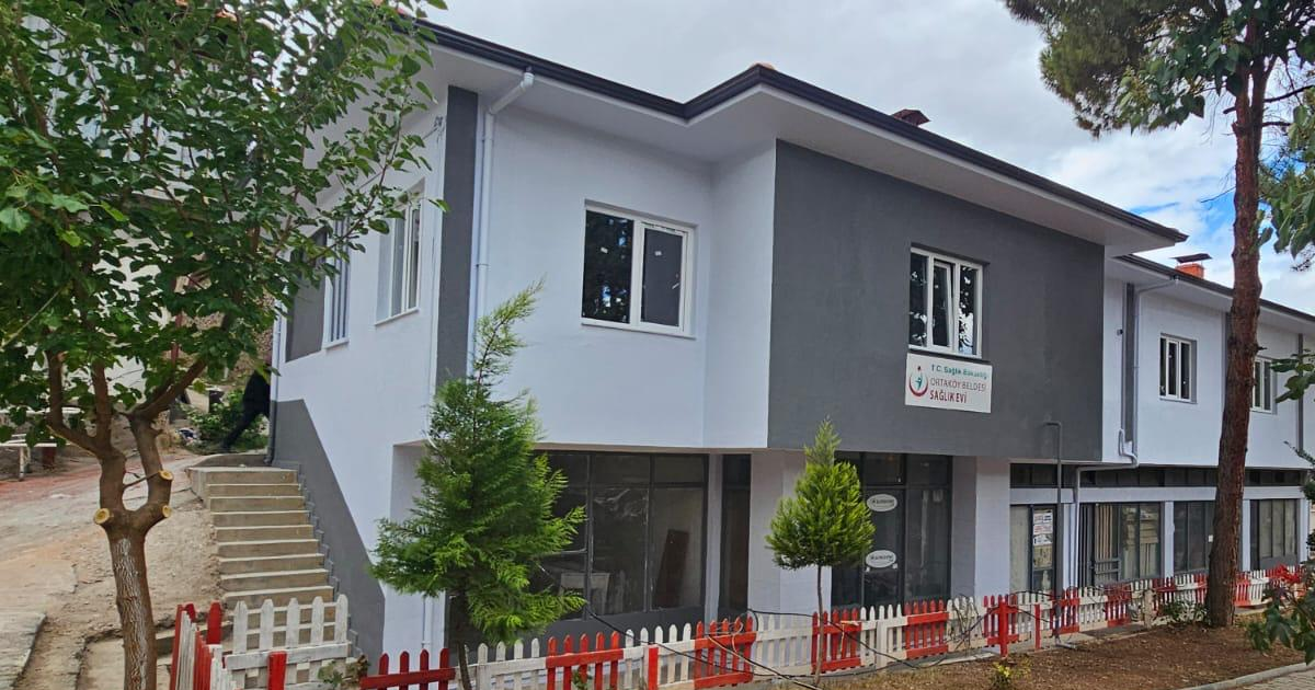 ÇAL İLÇESİ ORTAKÖY MAHALLESİ SAĞLIK EVİ YENİLENDİ