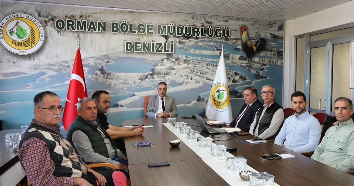 Denizli Orman Bölge Müdürlüğü’nde 5. İş Sağlığı ve Güvenliği Kurul toplantısı gerçekleştirildi
