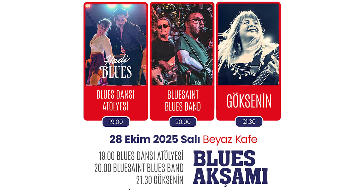 Denizli’de Blues akşamı