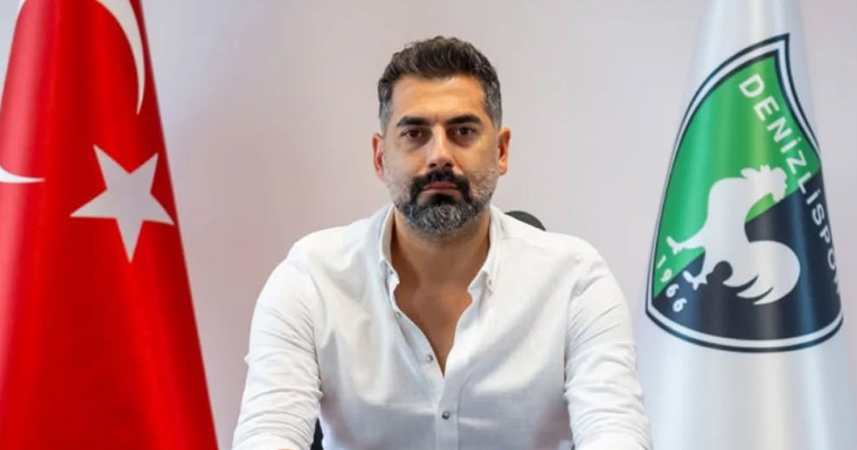 Denizlispor’un yeni Sportif Direktörü Ömer Alp Kulga oldu