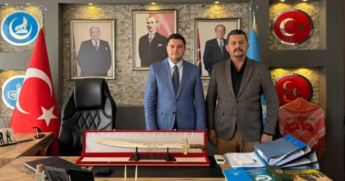 Denizli Ülkü Ocakları’ndan, Aydın Ülkü Ocakları’na hayırlı olsun ziyareti
