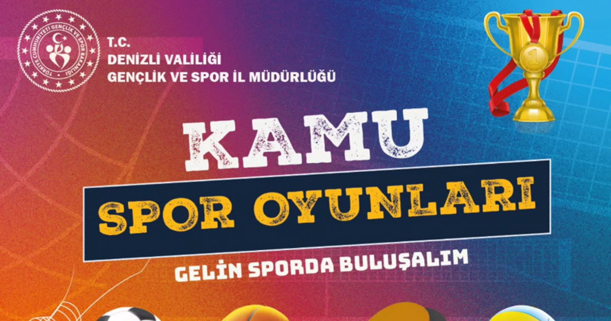Kamu spor oyunlarında final heyecanı