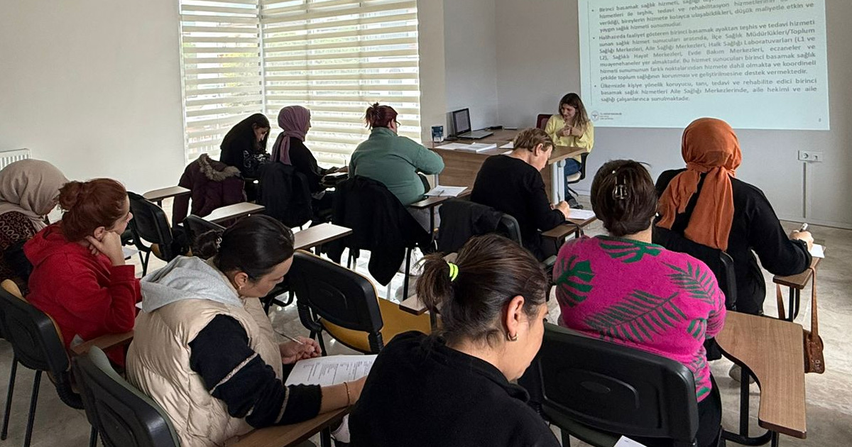 Buldan’da kadınlara sağlıklı yaşam eğitimi