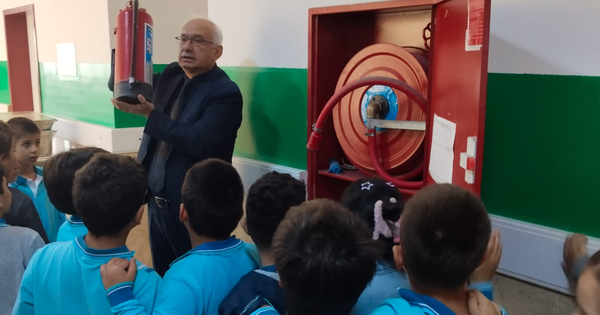 Miniklere afet bilinci kazandırılıyor