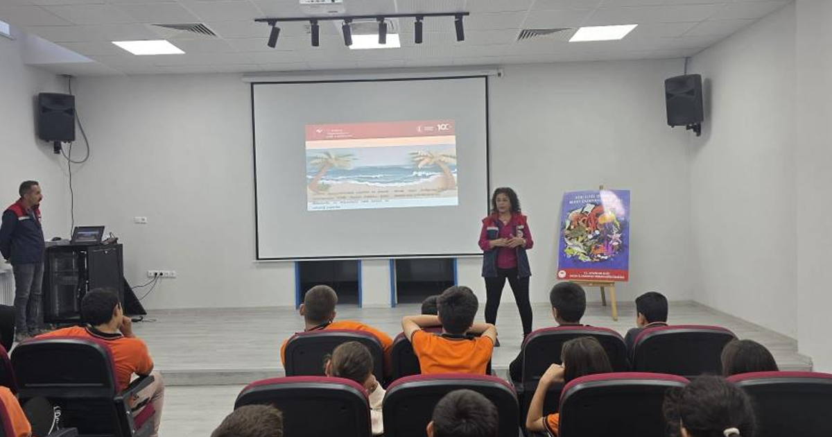 Didim’de öğrencilere deniz ve su ürünleri bilinci aşılandı