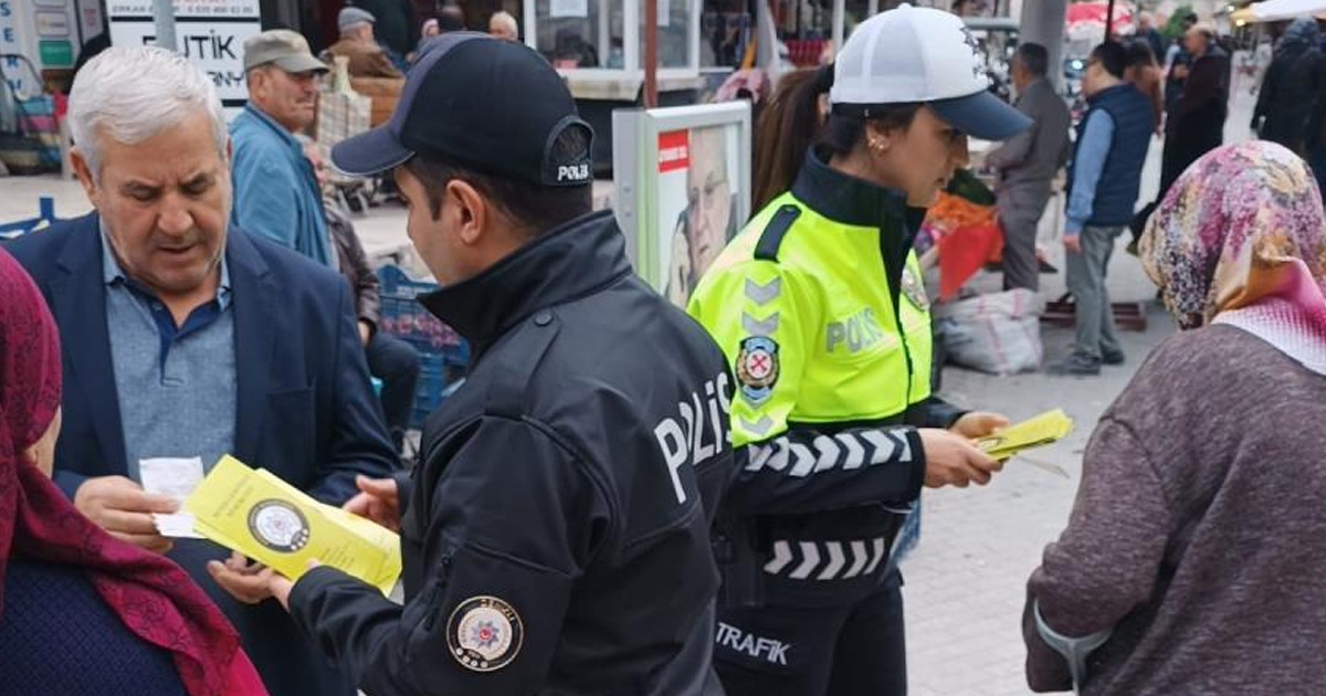 Buldan polisi vatandaşı uyardı