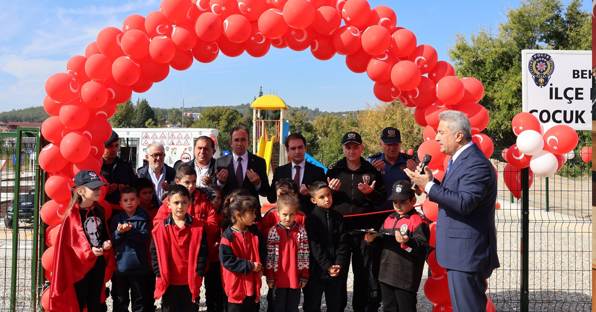 Bekilli’de trafik eğitim parkı açıldı