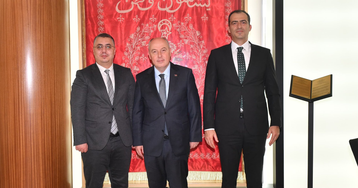 Denizli Valisi Coşkun, Ticaret Bakanlığı yetkililerini ağırladı