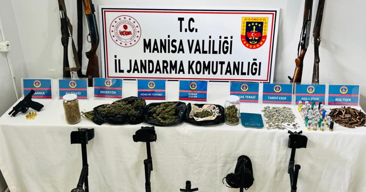Manisa’da jandarmadan şok baskın