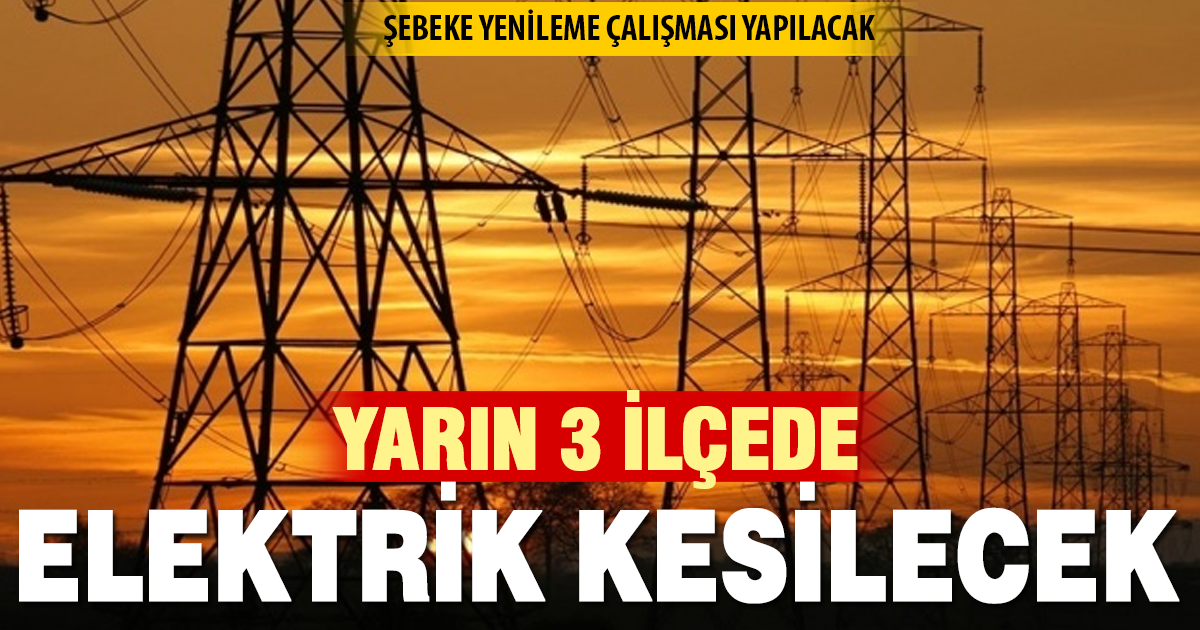 Denizli’de 12 Ekim’de elektrik kesintisi uygulanacak