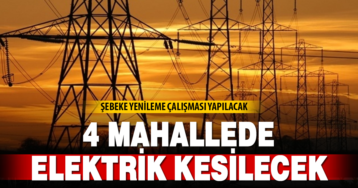ADM’den 14 Ekim elektrik kesintisi duyurusu